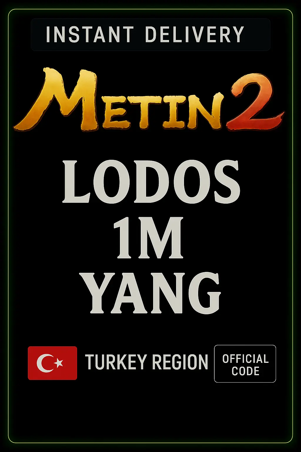 LODOS - 1 WON YANG (CH1 Blue Flag - Dealer Front) LODOS - 1 WON YANG (CH1 Blue Flag - Dealer Front)