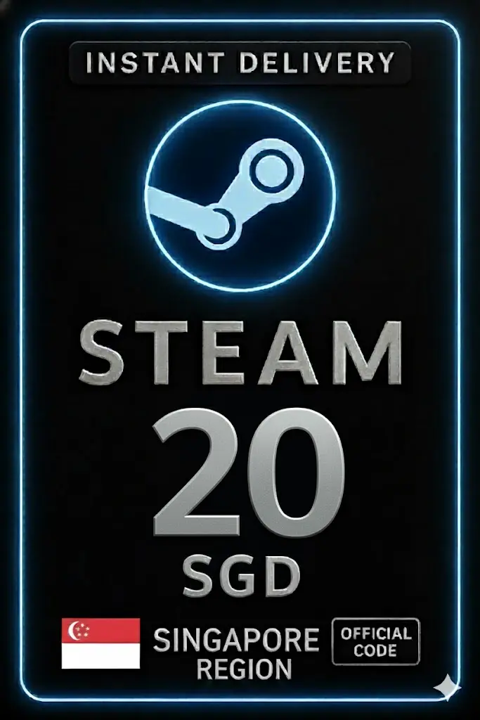 Steam Wallet Code Singapore 20 SGD Steam Wallet Code Singapore 20 SGD