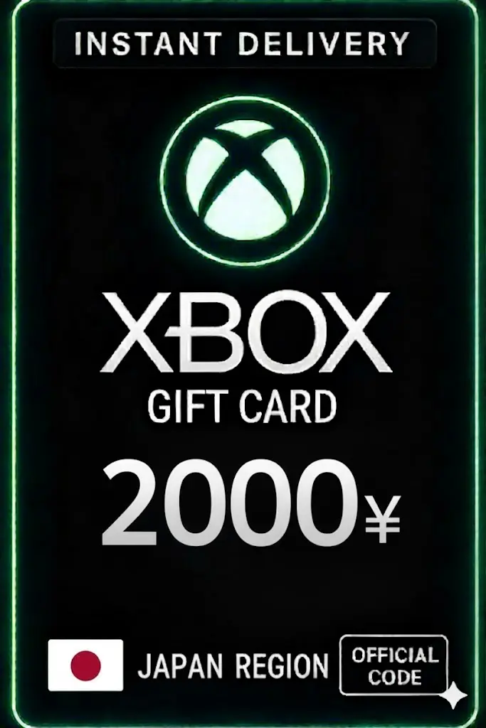 การ์ดของขวัญ Xbox Live 2000 เยน Wallet การ์ดของขวัญ Xbox Live 2000 เยน Wallet