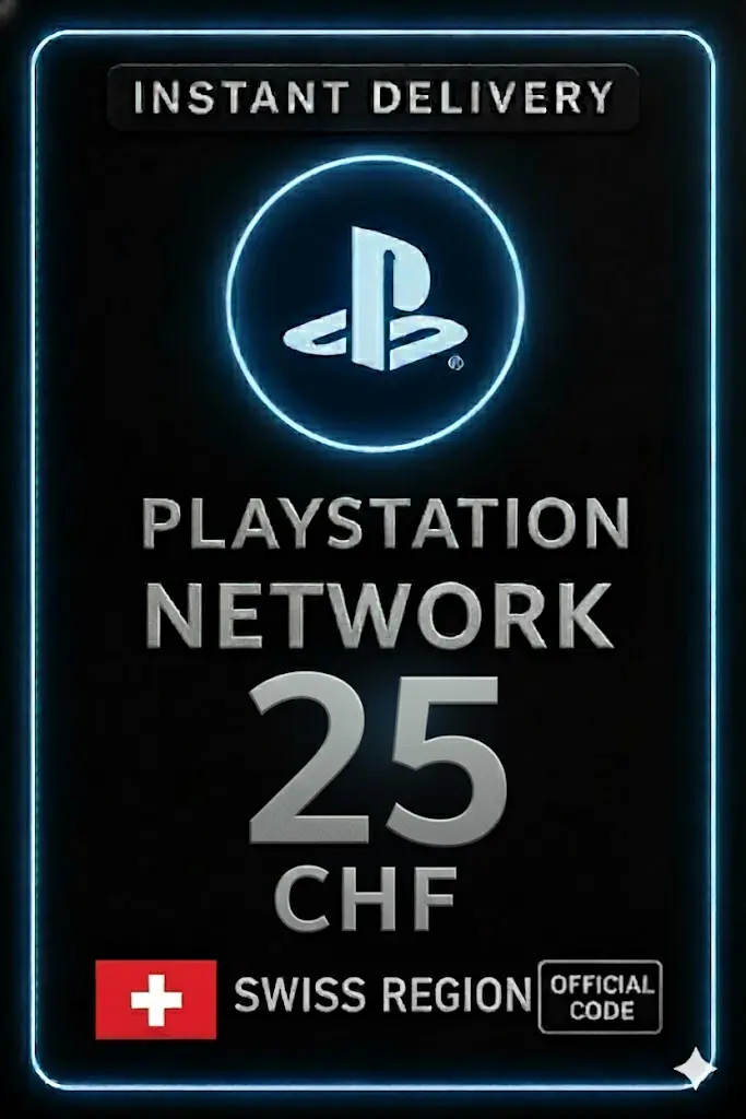 PSN-Karte Schweiz - 25 CHF PSN-Karte Schweiz - 25 CHF