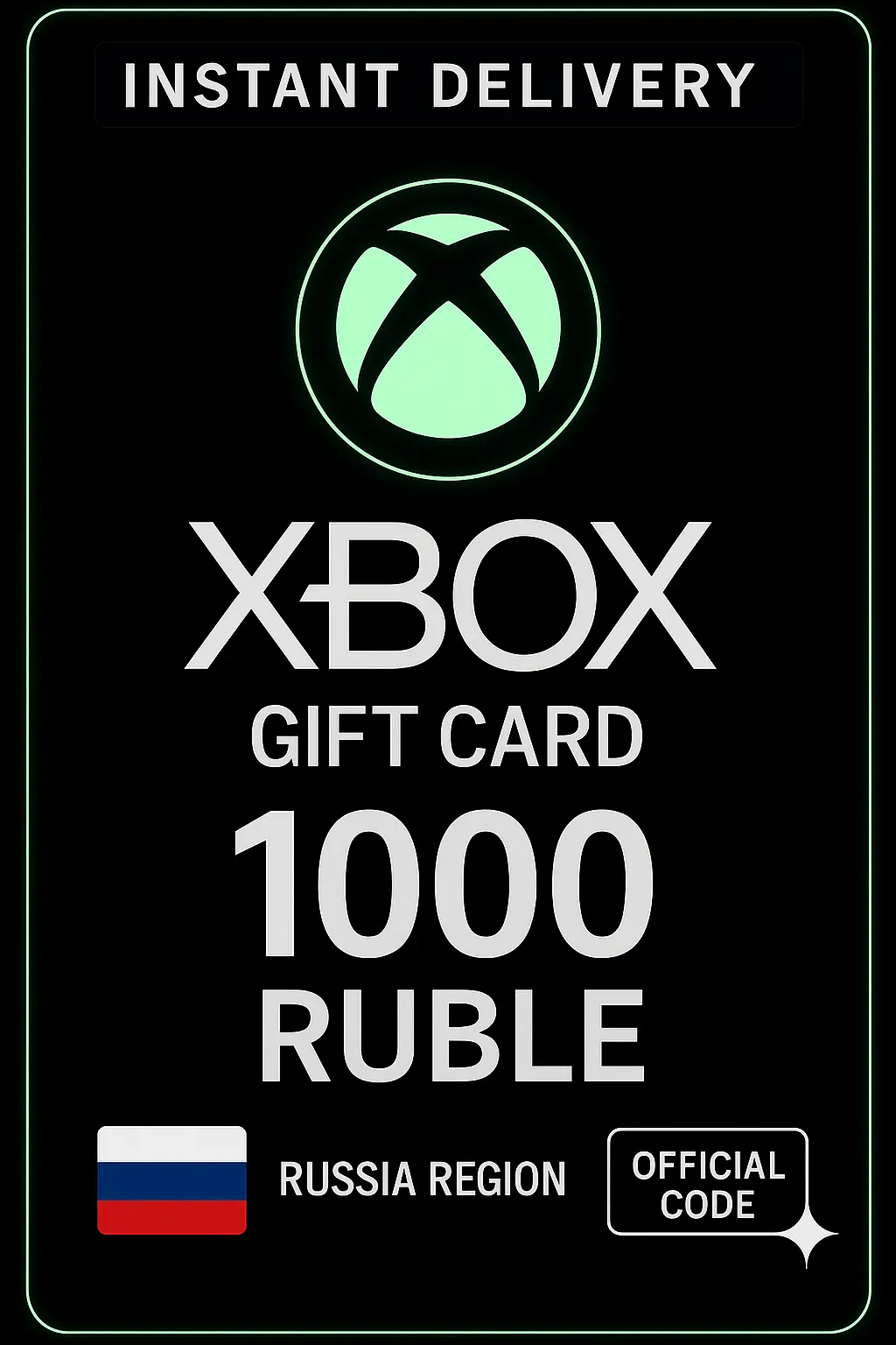 Xbox Live Geschenkkarte 1000 Rubel Geldbörse Xbox Live Geschenkkarte 1000 Rubel Geldbörse
