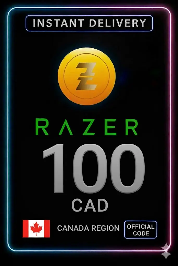 Razer Gold Canada 100CAD Razer Gold Canada 100CAD