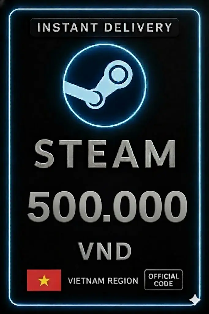 Steam Wallet 500.000 VND - (Vietnam) Steam Wallet 500.000 VND - (Vietnam)