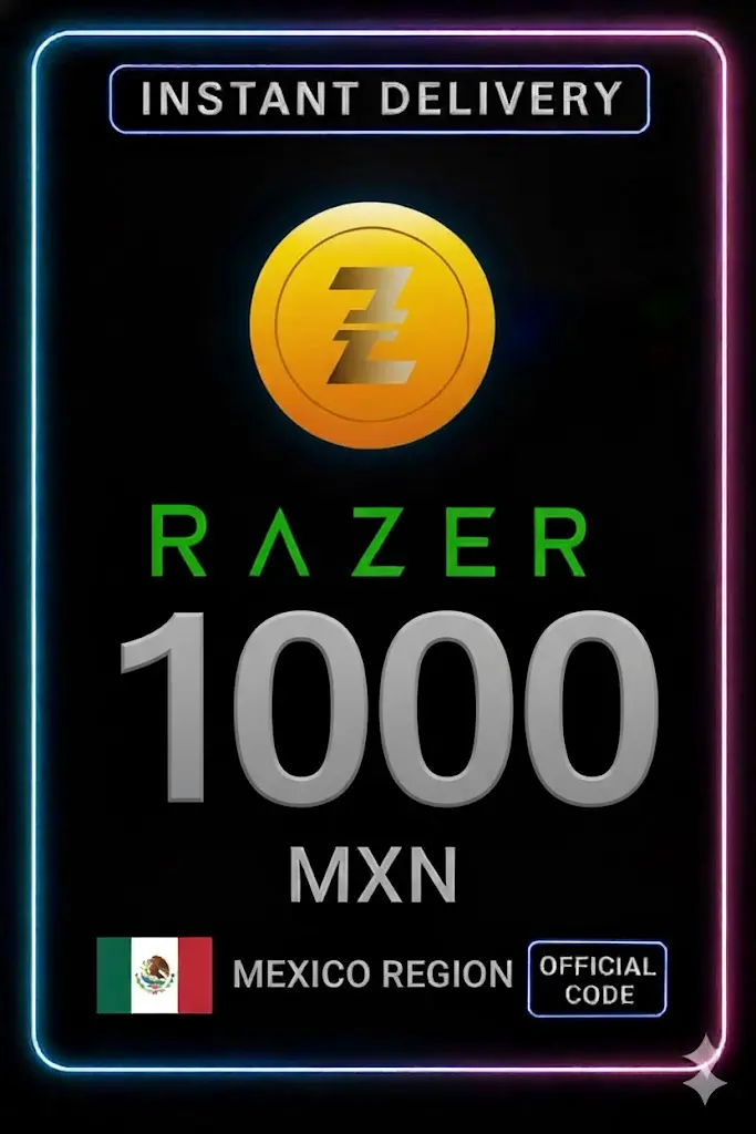Razer Gold México 1000 MXN Razer Gold México 1000 MXN