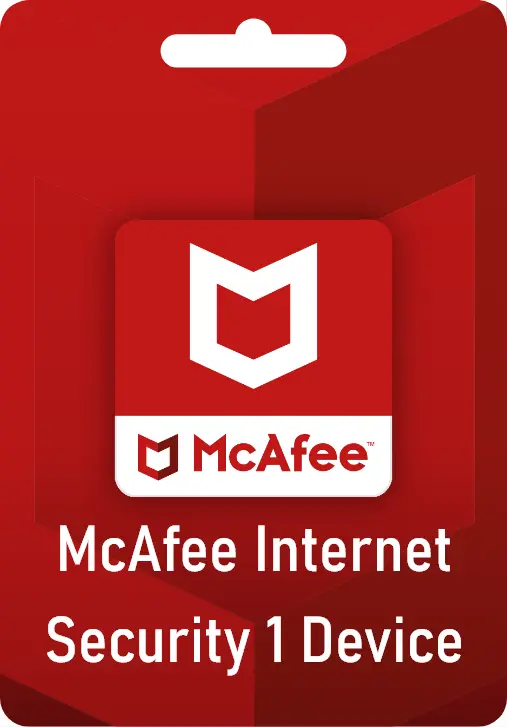 McAfee Internet Security 1 Enhet McAfee Internet Security 1 Enhet