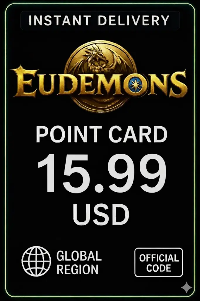 Eudemons Point Card 15.99 USD Eudemons Point Card 15.99 USD