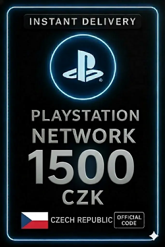 Karta PSN Czechy - 1500 CZK (CZ) Karta PSN Czechy - 1500 CZK (CZ)