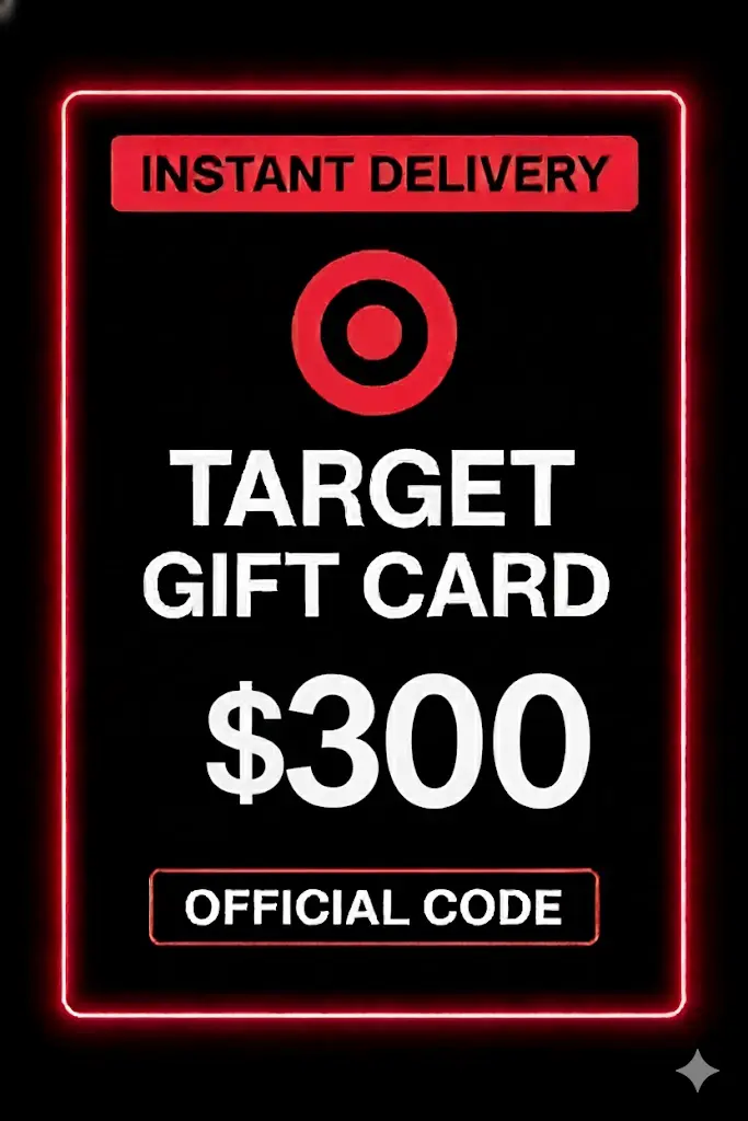 Target Gift Card - 300$ Target Gift Card - 300$