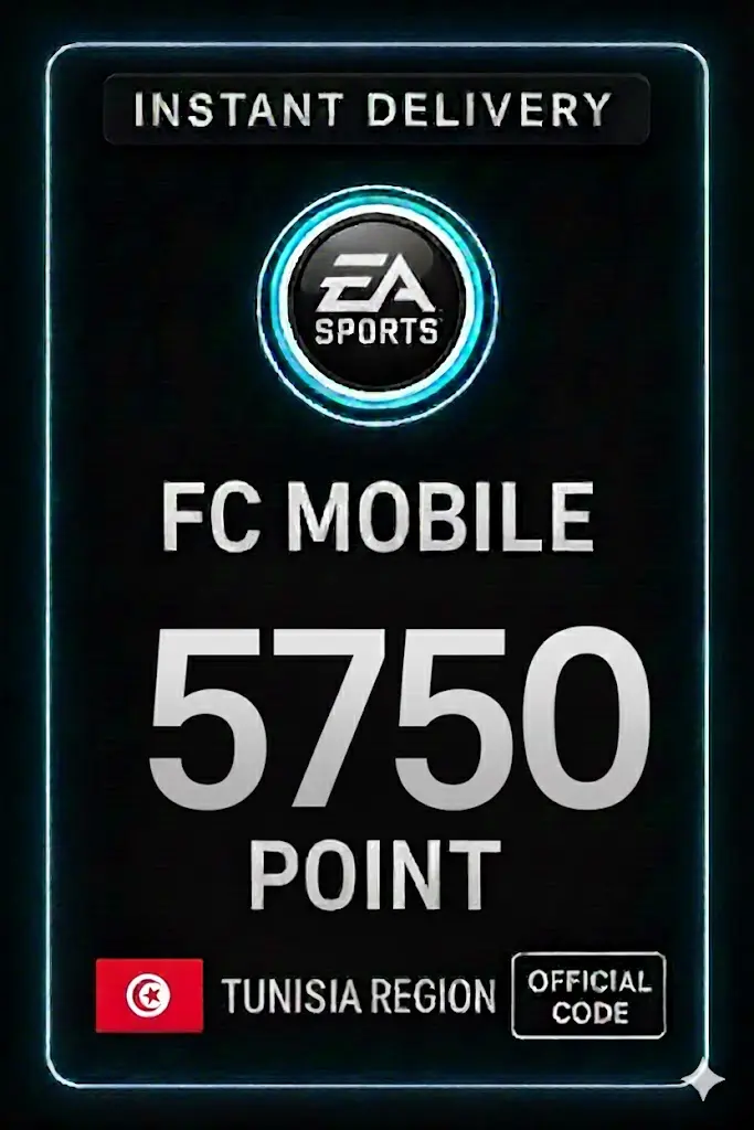 نقاط FC Mobile 5750 - تونس نقاط FC Mobile 5750 - تونس