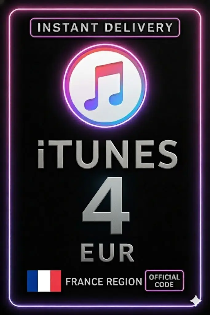 Carte-cadeau iTunes FR 4 € Carte-cadeau iTunes FR 4 €