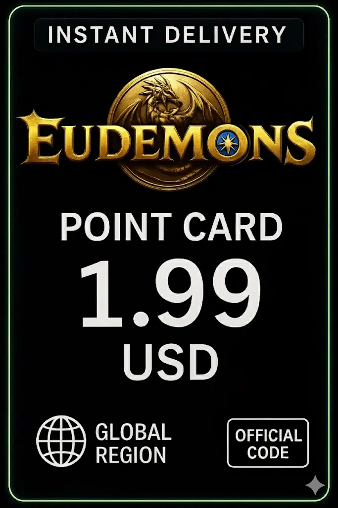 Eudemons Point Card 1.99 USD Eudemons Point Card 1.99 USD