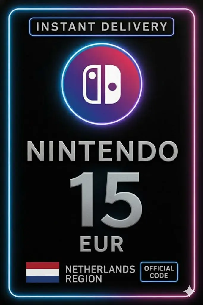 Nintendo eShop Card - 15€ (Nederland) Nintendo eShop Card - 15€ (Nederland)