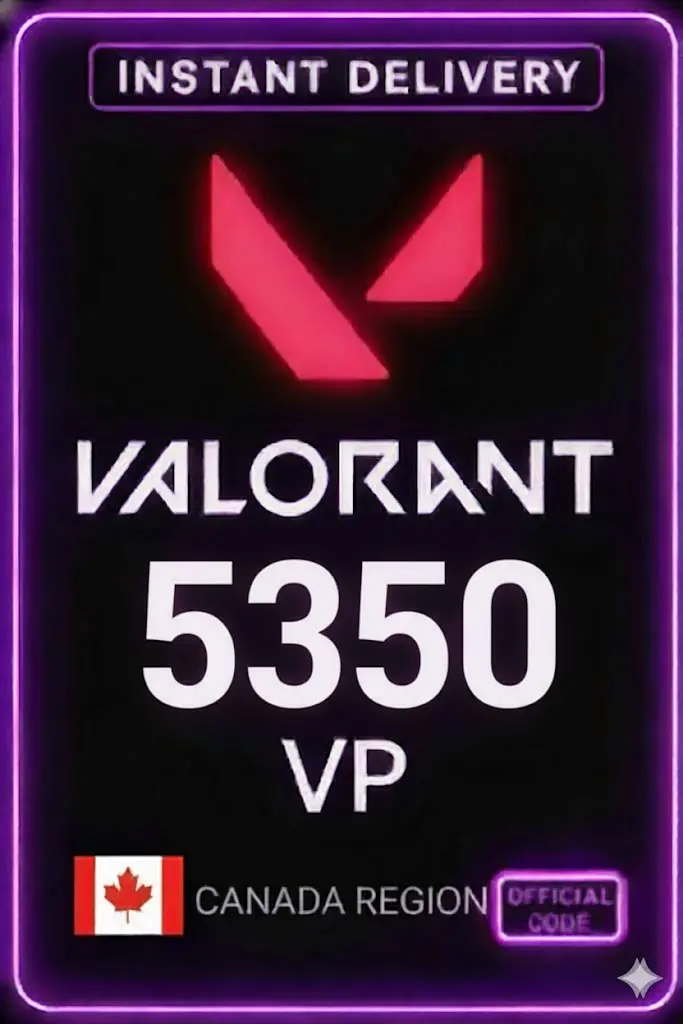 Valorant Points - 5350 VP (Canada) Valorant Points - 5350 VP (Canada)