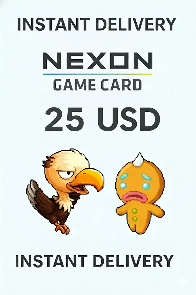 Nexon 游戏卡 - 25$ (国际) Nexon 游戏卡 - 25$ (国际)