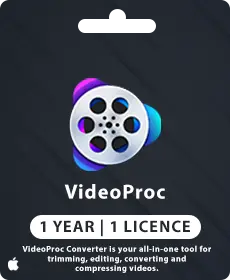 VideoProc Converter | Mac Version | Lifetime | 1 computer VideoProc Converter | Mac Version | Lifetime | 1 computer