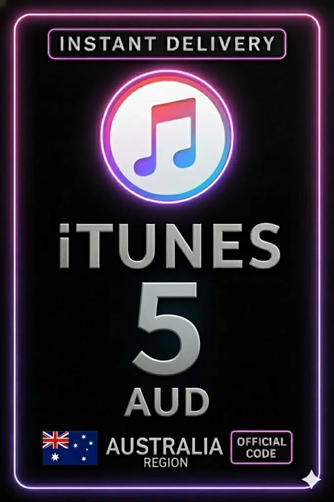 iTunes Gift Card AUD5 iTunes Gift Card AUD5