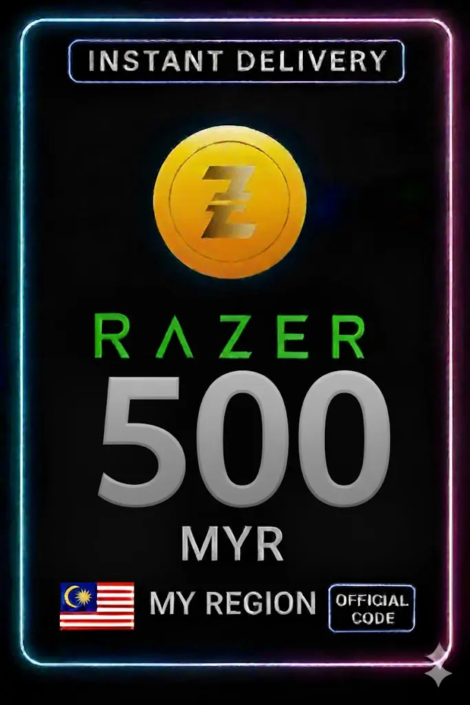 Razer Gold Malaysia RM500 Razer Gold Malaysia RM500