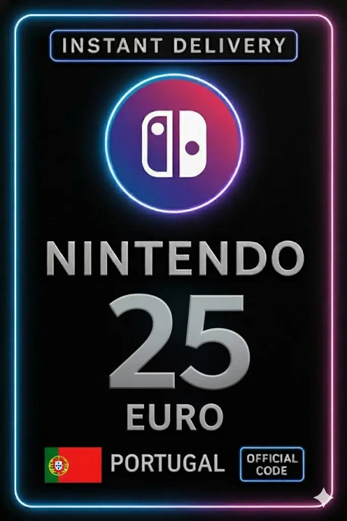 Nintendo eShop Karte - 25€ (Portugal) Nintendo eShop Karte - 25€ (Portugal)