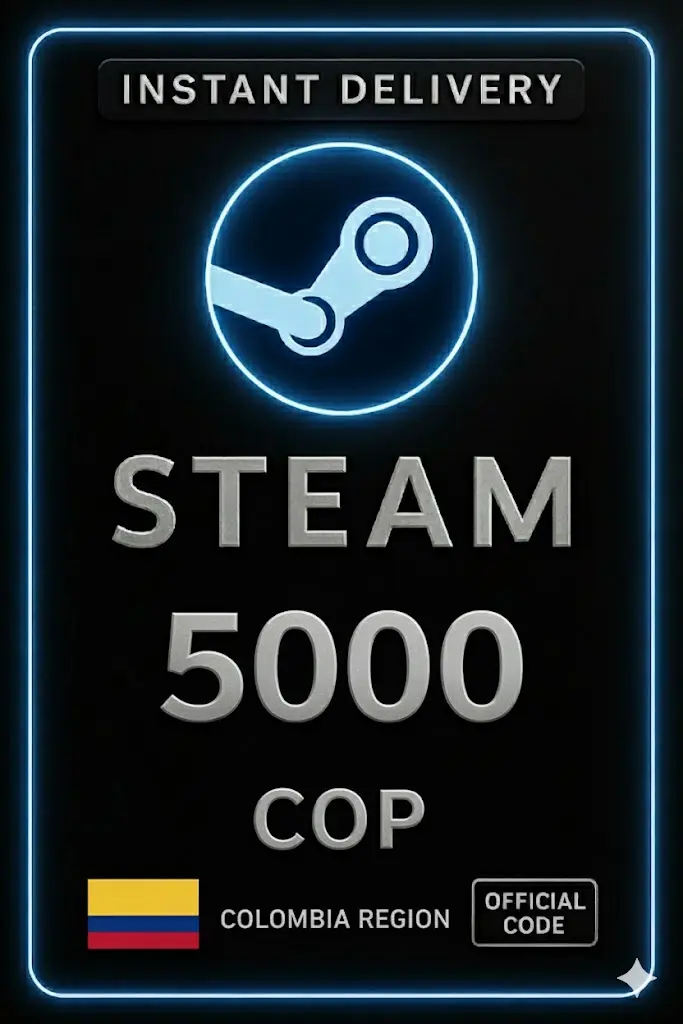Steam Wallet 5000 COP - (Colombia) Steam Wallet 5000 COP - (Colombia)