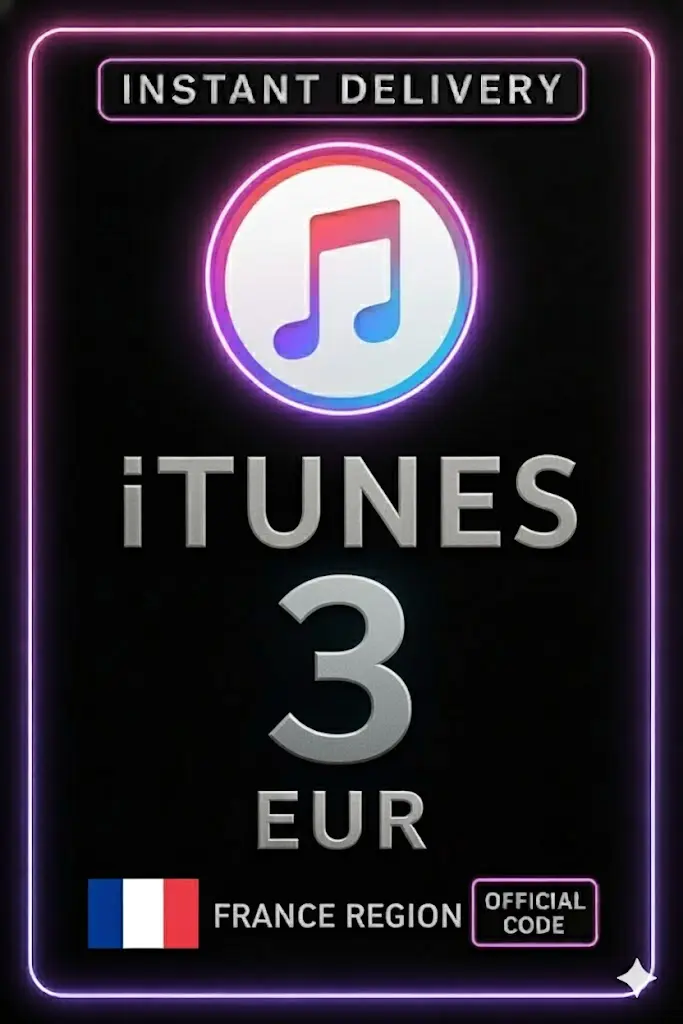 Carte Cadeau iTunes FR €3 Carte Cadeau iTunes FR €3