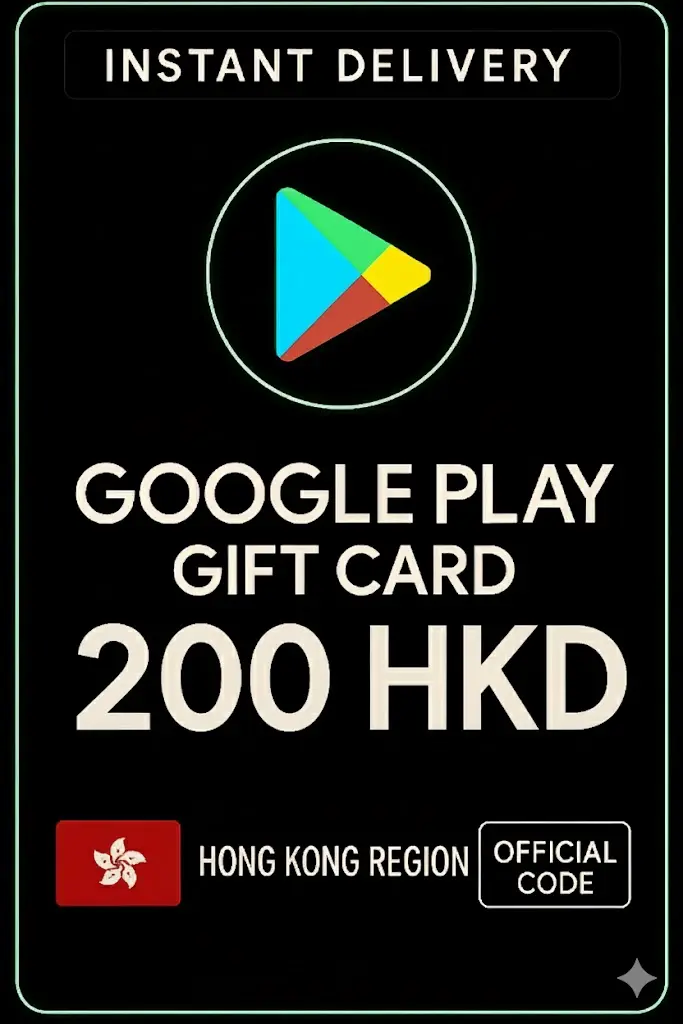 Google Play Gift Card - Hong Kong HKD 200 Google Play Gift Card - Hong Kong HKD 200