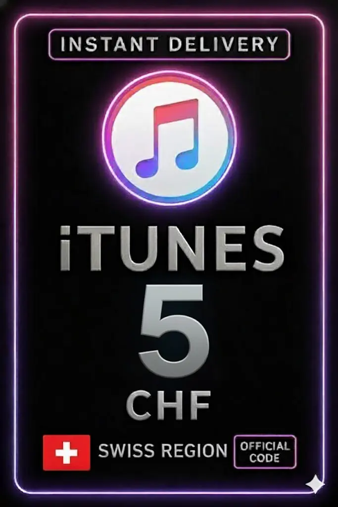 Tarjeta de regalo de iTunes 5 CHF CH Tarjeta de regalo de iTunes 5 CHF CH