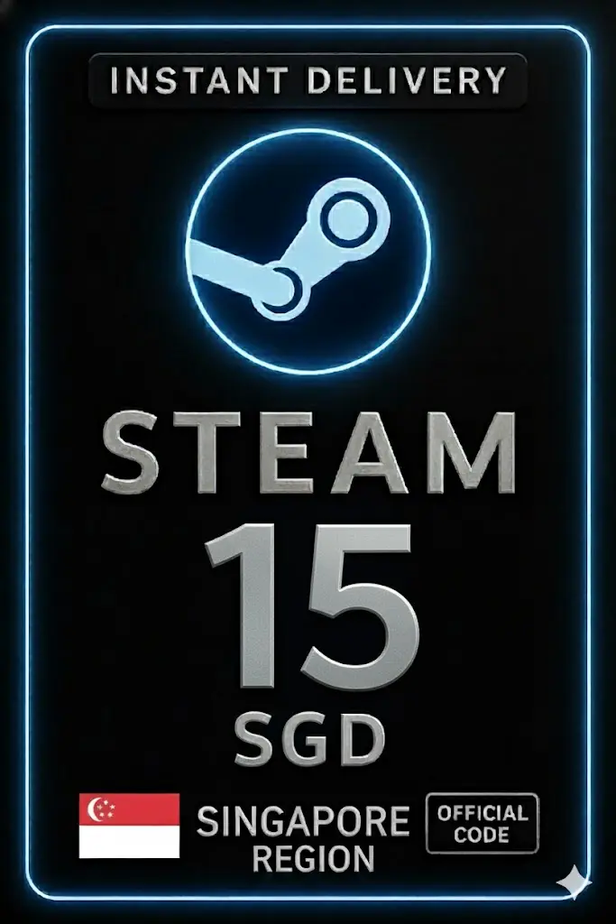 Steam Wallet Code Singapore 15 SGD Steam Wallet Code Singapore 15 SGD