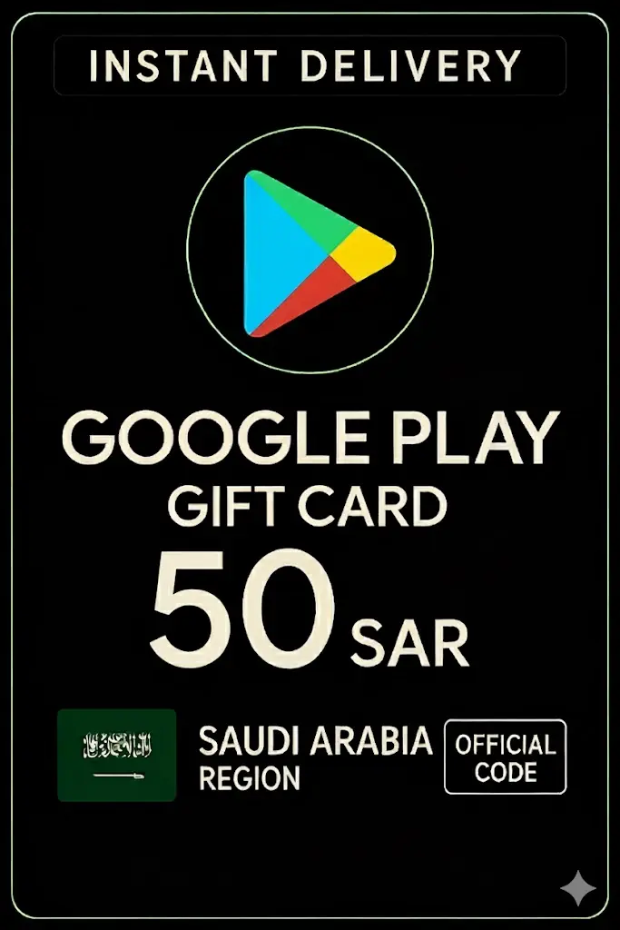 Google Play Gift Card - Saudi Arabia SAR 50 Google Play Gift Card - Saudi Arabia SAR 50