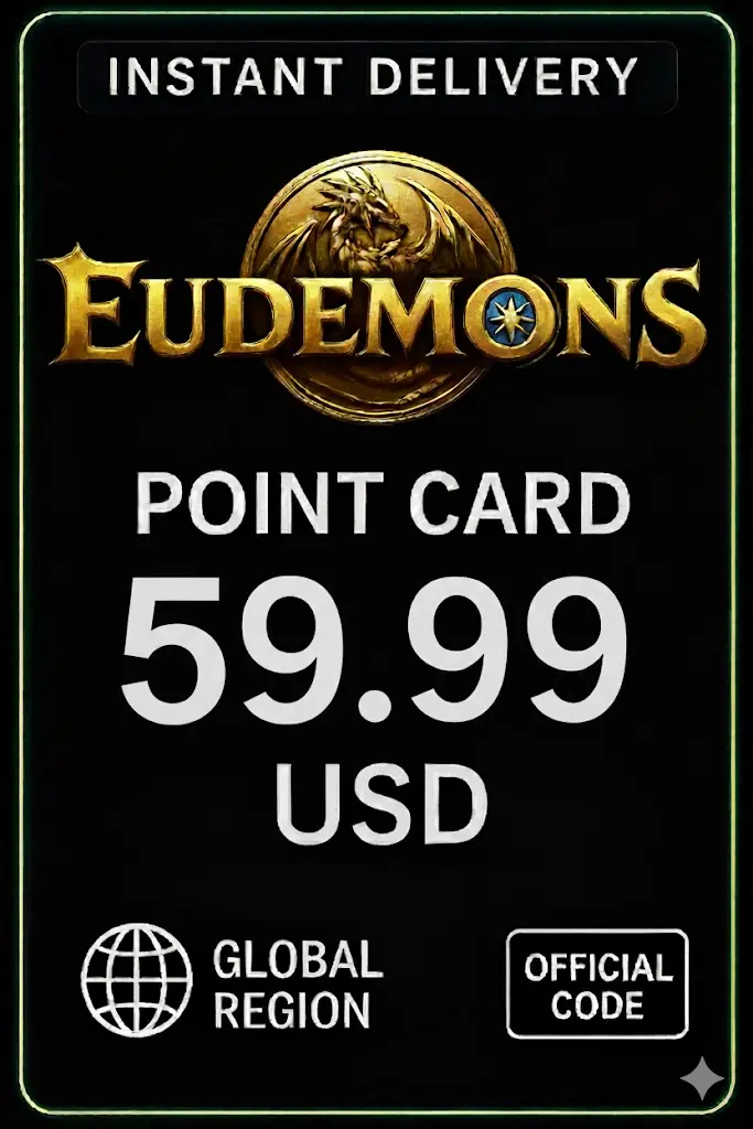 Eudemons Point Card 59.99 USD Eudemons Point Card 59.99 USD