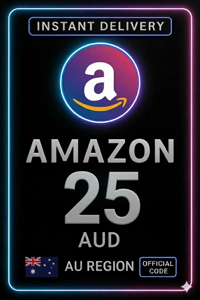 Amazon Geschenkkarte 25 AUD Amazon Geschenkkarte 25 AUD