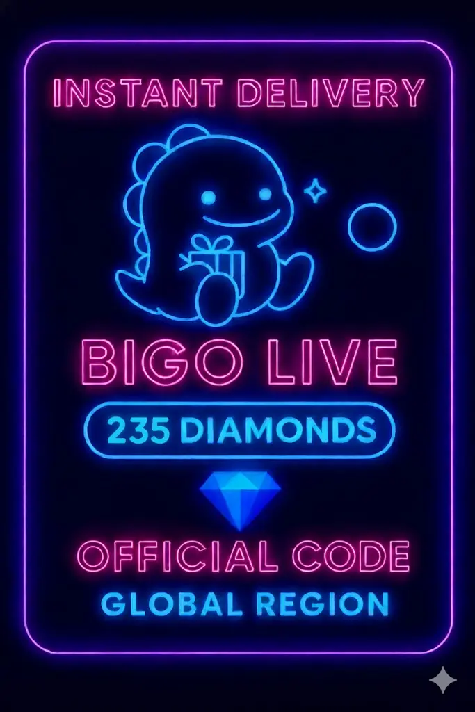 Bigo Live - 235 다이아몬드 (글로벌) Bigo Live - 235 다이아몬드 (글로벌)
