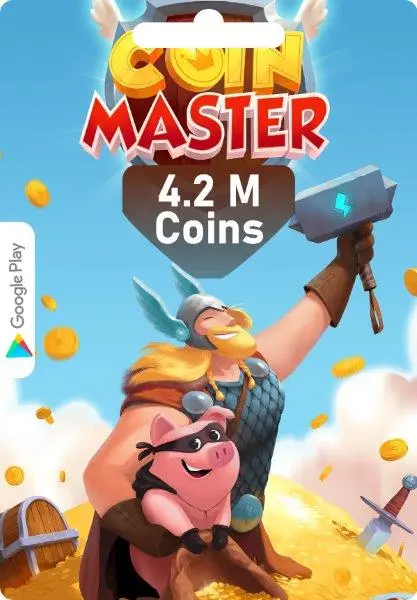 Coin Master 4.2 M Coins (Android Turkey)