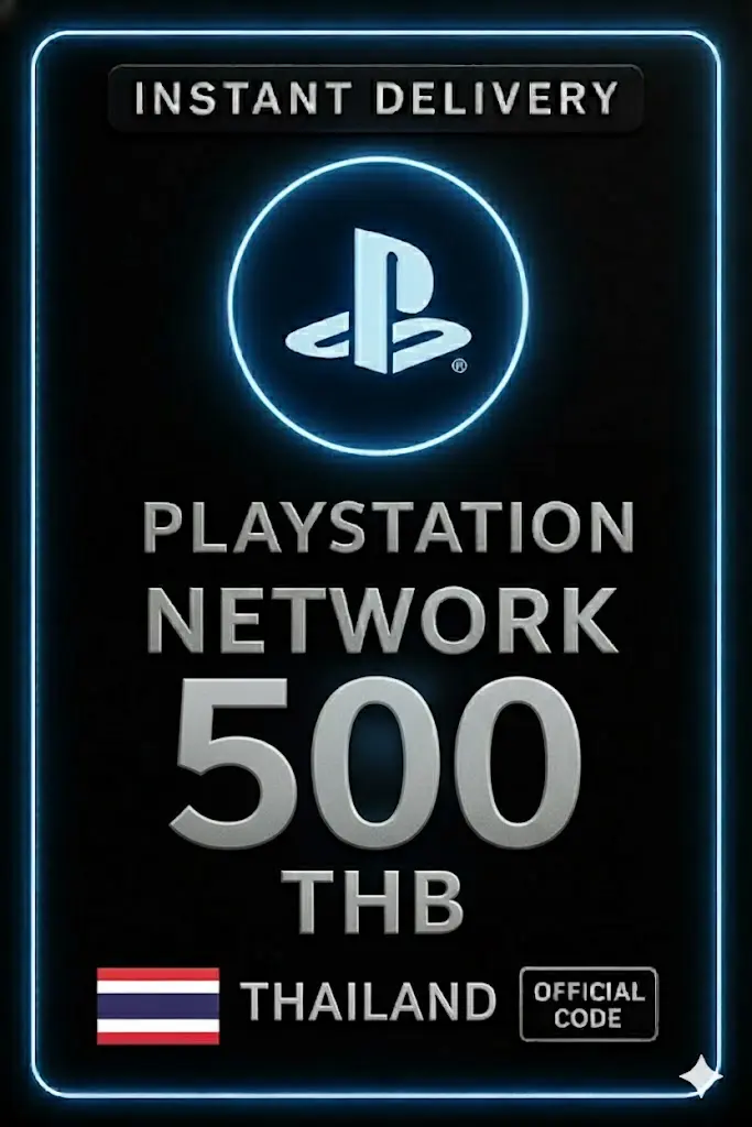 Playstation Таиланд - PSN THB карта 500 бат Playstation Таиланд - PSN THB карта 500 бат