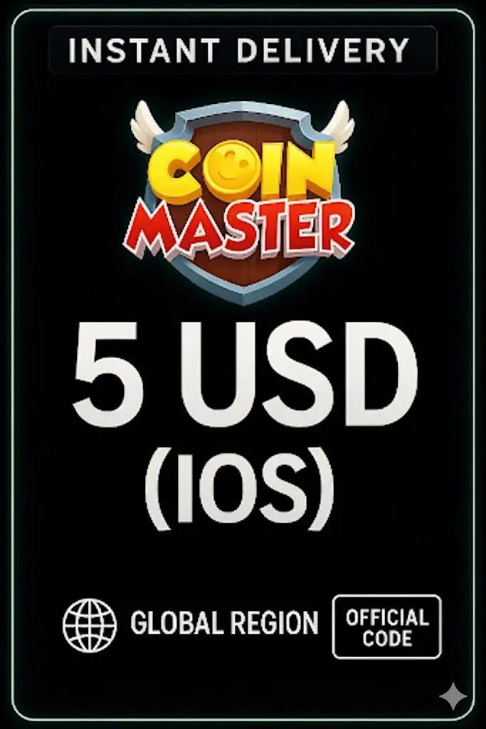Coin Master (IOS) - 5 $ ASV Coin Master (IOS) - 5 $ ASV