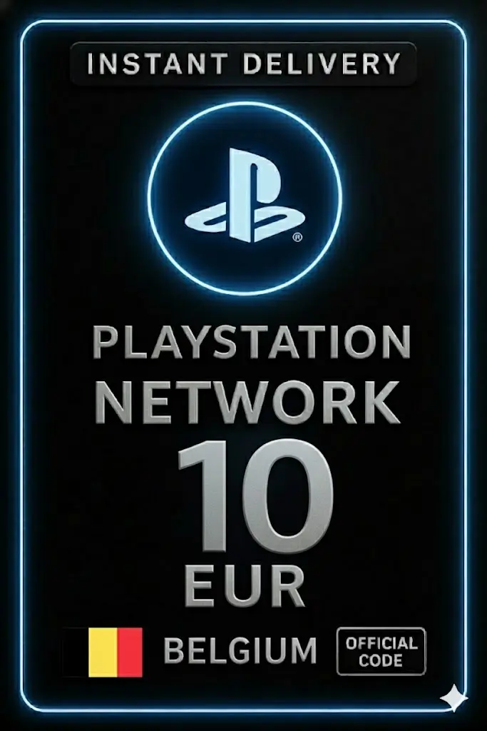 Karta podarunkowa Playstation Belgia - 10€ (BE) Karta podarunkowa Playstation Belgia - 10€ (BE)