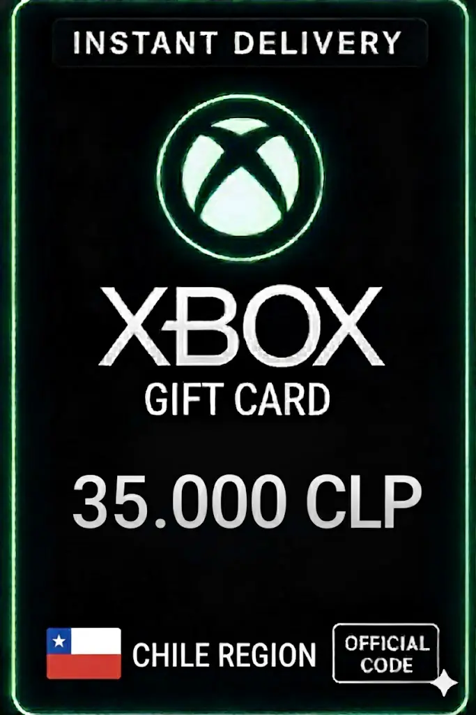 XBox Live Gift Card Chile - 35000 CLP XBox Live Gift Card Chile - 35000 CLP