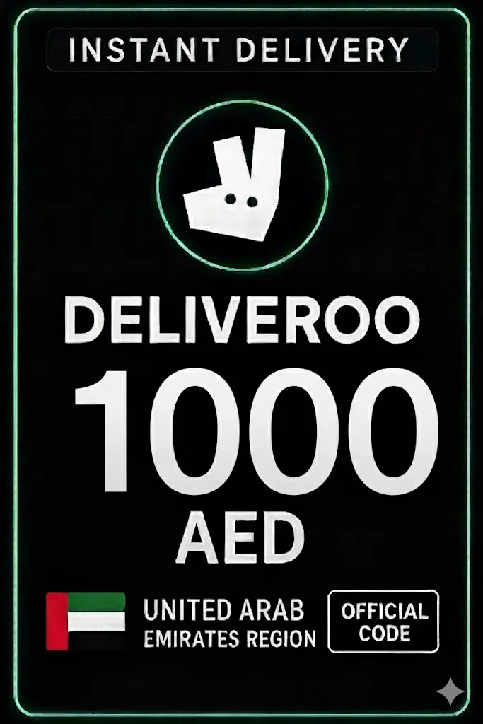 Deliveroo 1000 AED Deliveroo 1000 AED