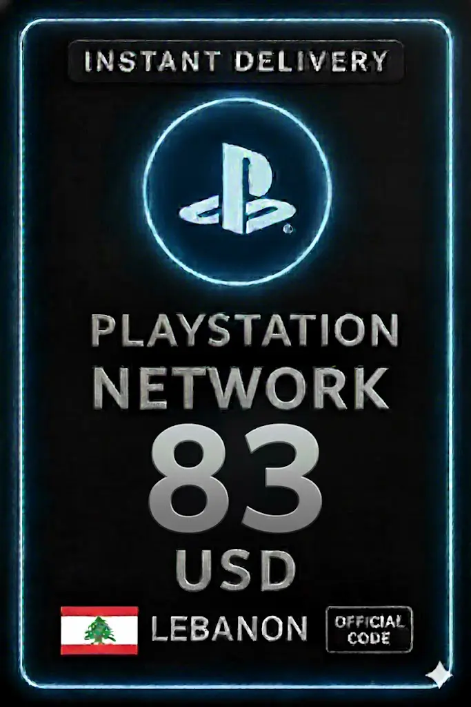 PSN Card Lebanon - 83$ (LB) PSN Card Lebanon - 83$ (LB)