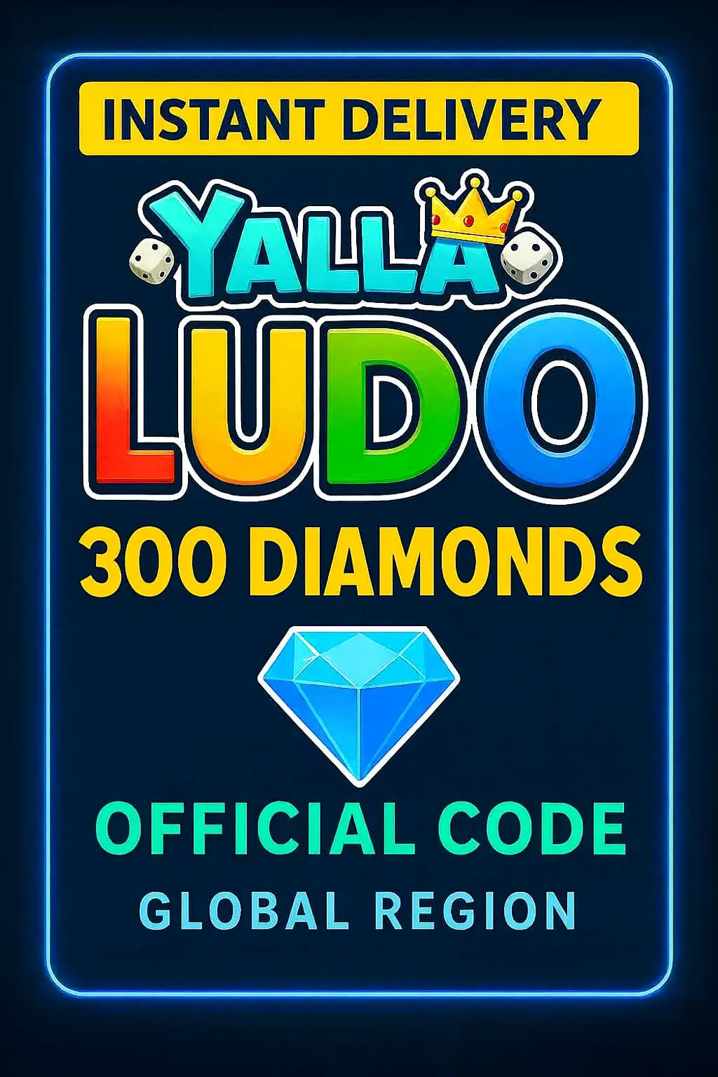 Yalla Ludo - 300 USD dimanti (INT) Yalla Ludo - 300 USD dimanti (INT)