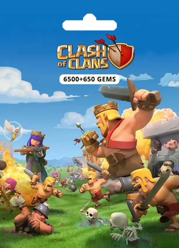 Clash of Clans - 6500 + 650 (Global)