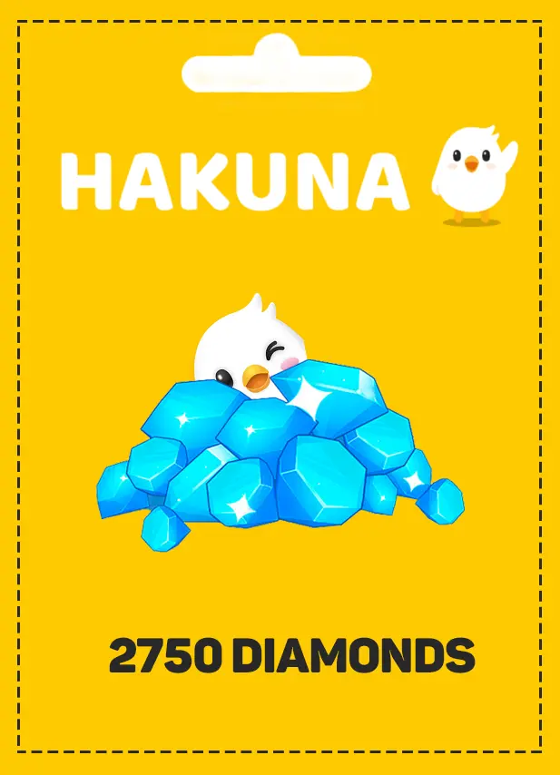 Hakuna 2750 diamonds Hakuna 2750 diamonds