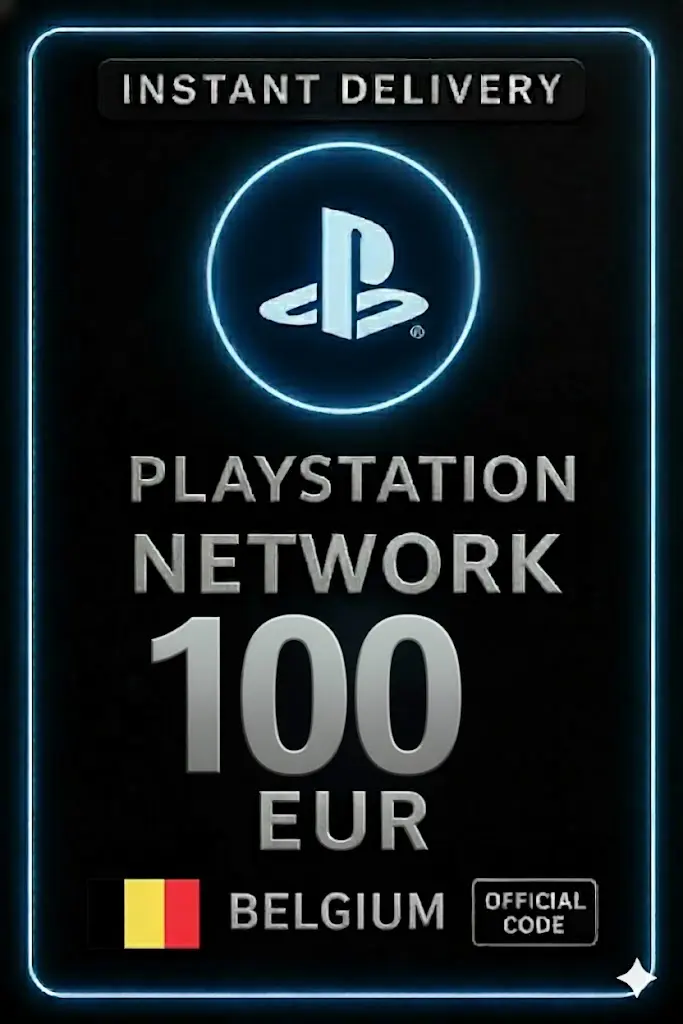 Karta podarunkowa Playstation Belgia - 100€ (BE) Karta podarunkowa Playstation Belgia - 100€ (BE)