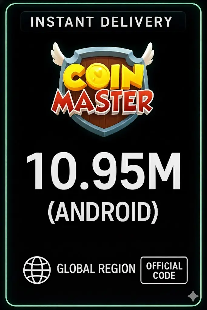 Coin Master 10.95 M Monētas (Android Turcija) Coin Master 10.95 M Monētas (Android Turcija)