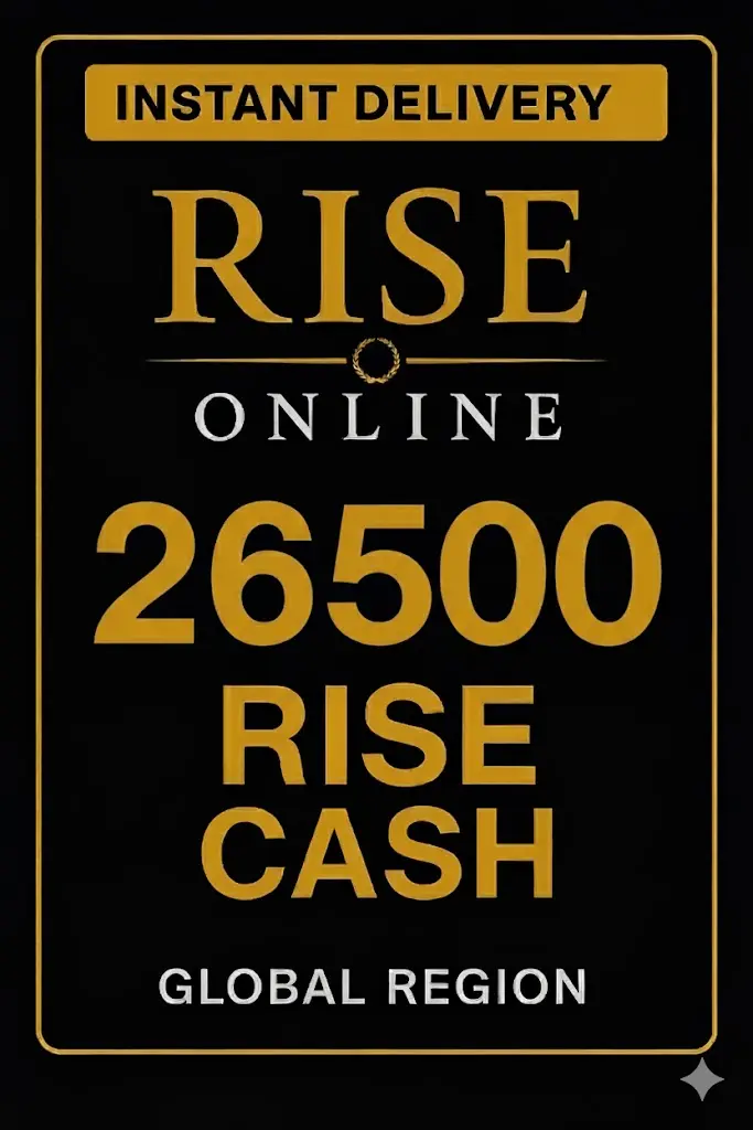 Rise Online - 26500 Rise Cash Rise Online - 26500 Rise Cash