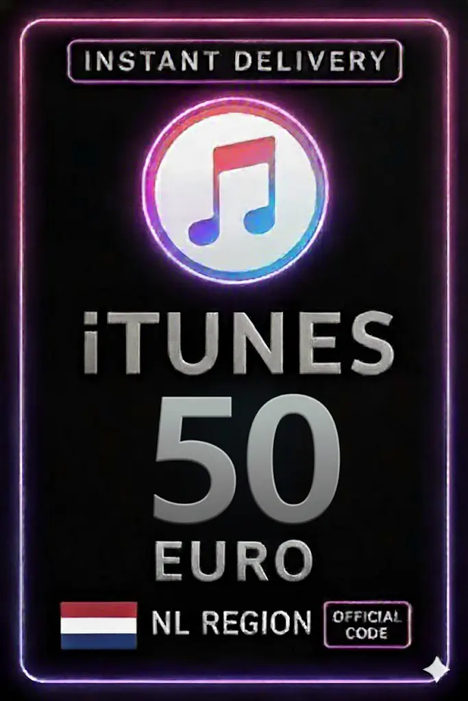 iTunes Gift Card 50 EUR NL iTunes Gift Card 50 EUR NL