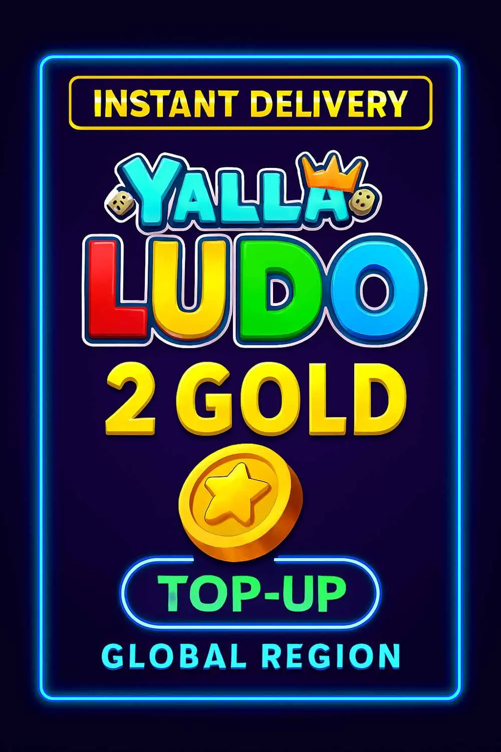 Yalla Ludo - USD 2 Oro (Recarga) Yalla Ludo - USD 2 Oro (Recarga)