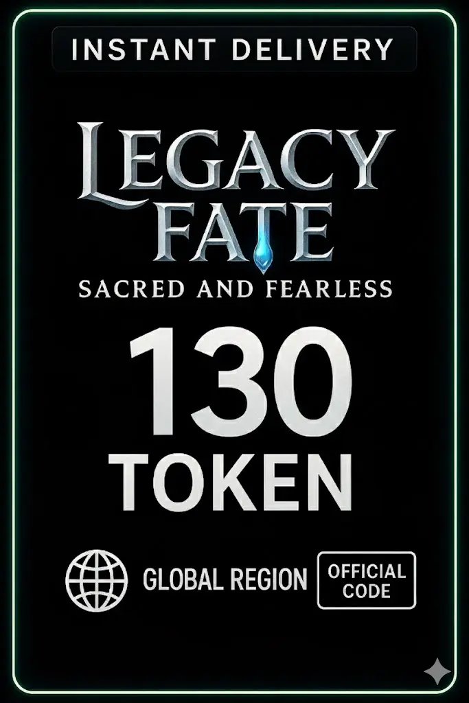 Legacy Fate: Sacred and Fearless 130 Token Legacy Fate: Sacred and Fearless 130 Token