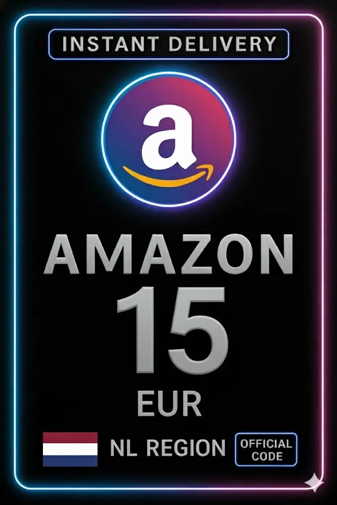 Amazon Cadeaubon - Nederland 15 € Amazon Cadeaubon - Nederland 15 €