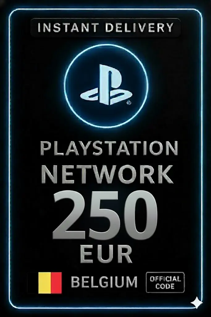 Karta podarunkowa Playstation Belgia - 250€ (BE) Karta podarunkowa Playstation Belgia - 250€ (BE)