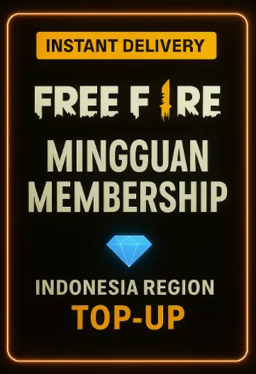 Free Fire - Mingguan Membership Top-Up (Indonesia) Free Fire - Mingguan Membership Top-Up (Indonesia)